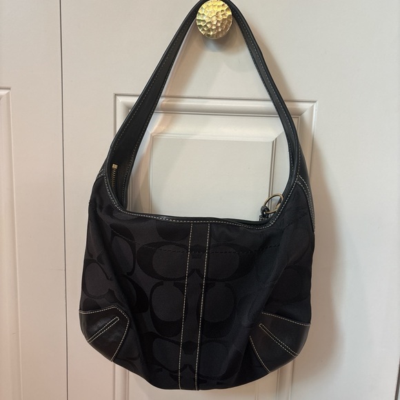 Coach Handbags - Coach Black Hobo Bag E0782 11290